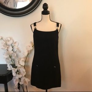 DKNY Black Overall Dress